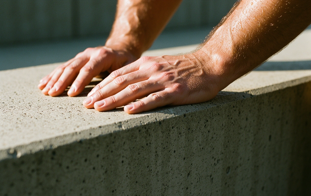 Texture and form representing human vitality